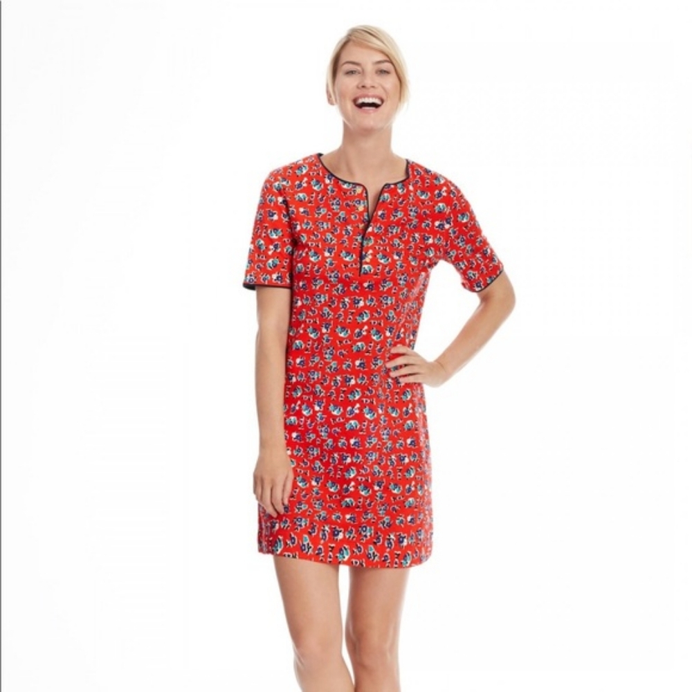 Draper James Georgia Floral Henley dress